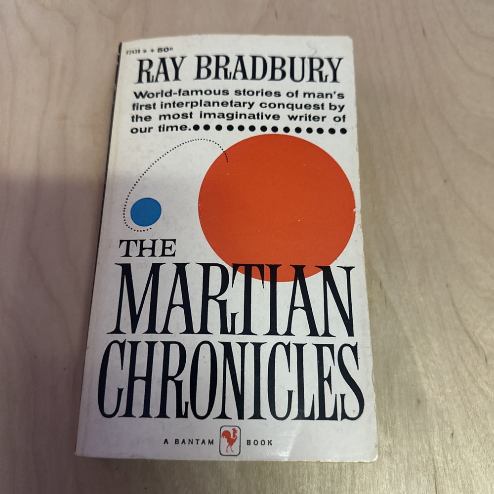 THE MARTIAN CHRONICLES by Ray Bradbury (1962) Vintage Sci-Fi