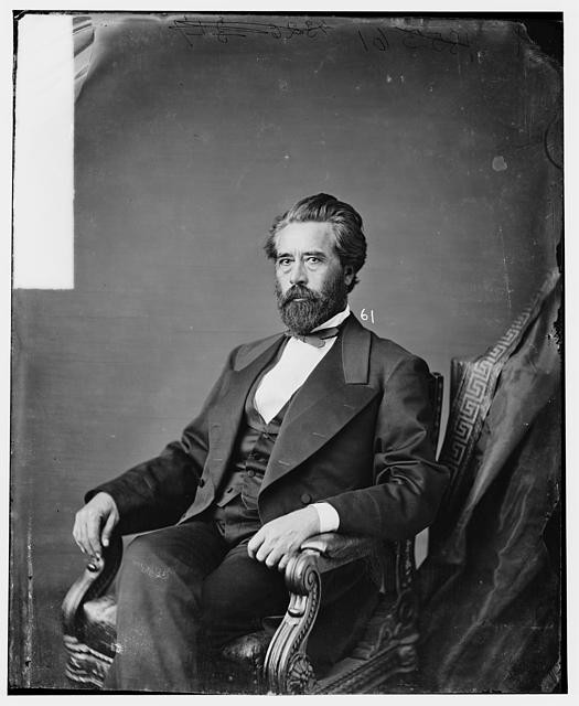 Photo:Texas Hon. John Hancock 1860s Portrait Photograph Men in Suits