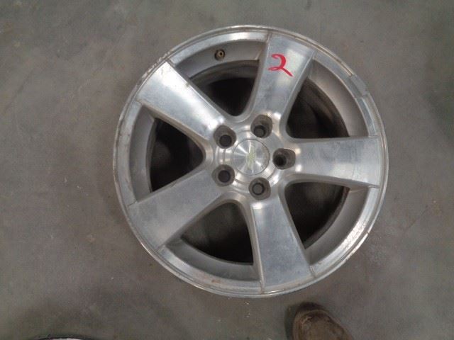 Wheel 16x6-1/2 Aluminum 5 Single Spoke Opt WR6 Fits 11-14 CRUZE 1956339