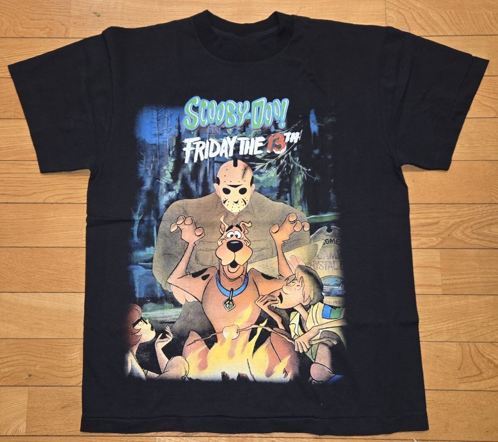 Vintage Scooby Doo Friday the 13th Mashup T-shirt All Size S to 5XL BA459