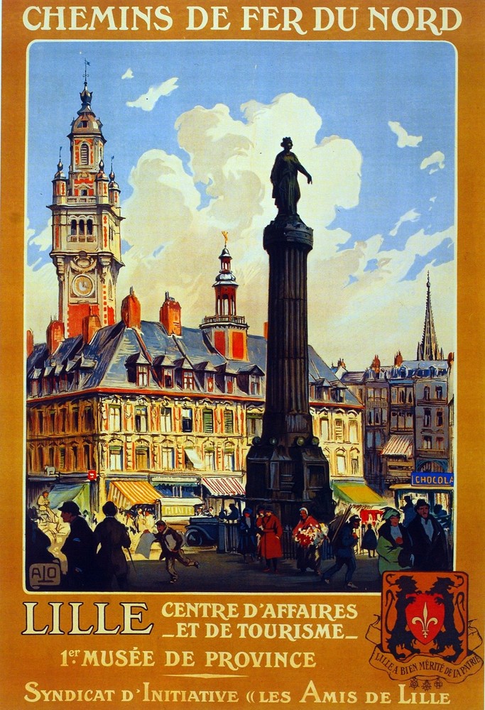 Chemin de Fer Orleans LIlle Afrique Decor Poster. Fine Graphic Art Design 2983