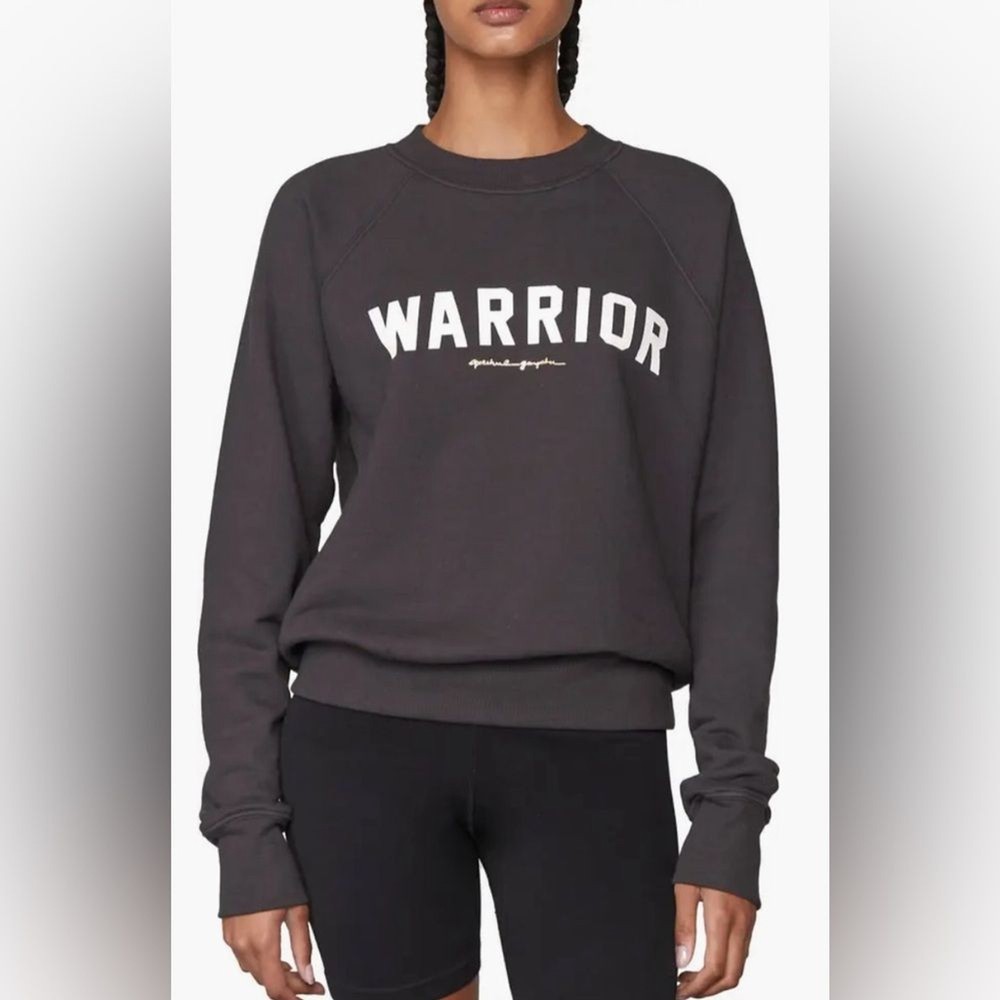 RRR US$98 Spiritual Gangster warrior Bridget Cotton Sweatshirt NWT