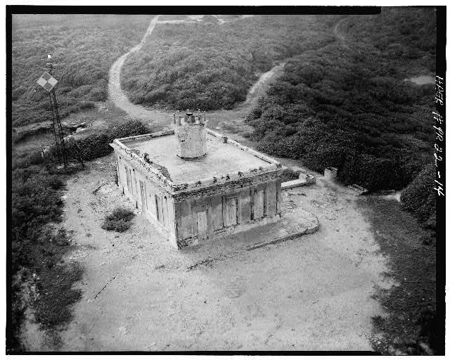 14. AERIAL VIEW LOOKING NORTHWEST - Faro de Puerto Ferro, Isla de Vieques,