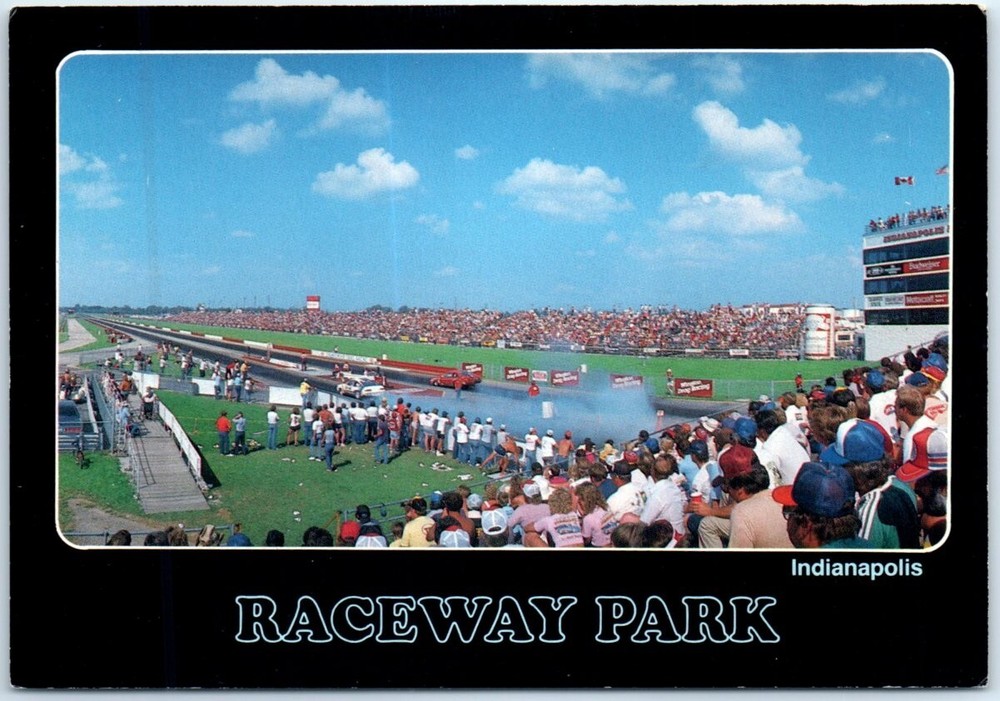Postcard Indianapolis Raceway Park Indiana USA North America