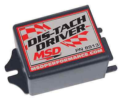 MSD 8913 Dis-Tach Driver Distributorless Tach Adapter for 4 6 8 Cylinder Engines