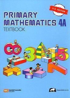 Primary Mathematics 4a Textbook by Singaporemath Com (2003, Trade Paperback)