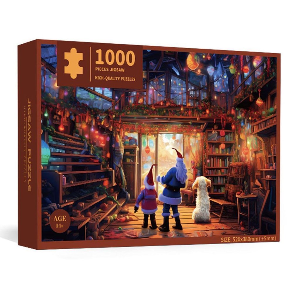 Christmas Jigsaw Puzzle 1000 Piece Advent Calendar For Adults And Children