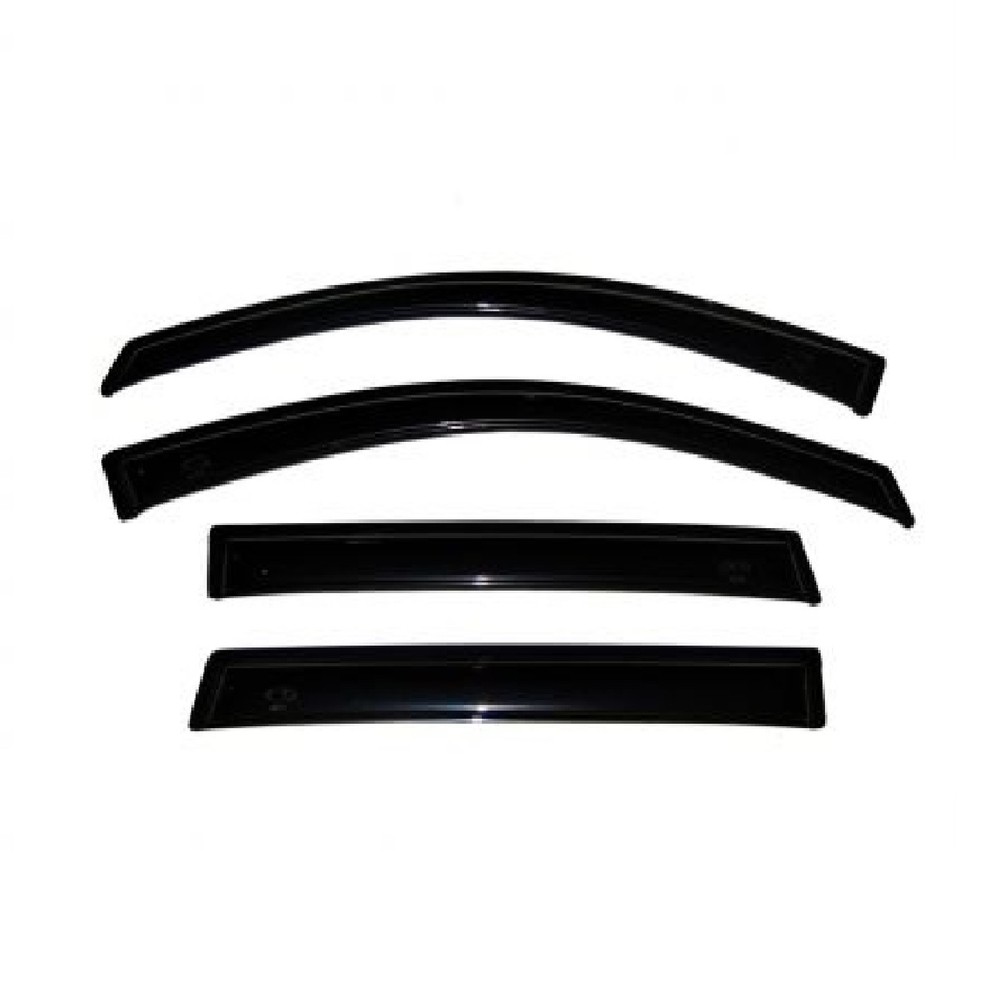 AVS Front & Rear Dark Smoke Ventvisor Window Deflectors for 2002 Kia Sportage