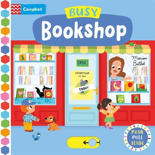 Marion Billet Busy Bookshop (Board Book) Campbell Busy BooksAnother great item from Rarewaves USA | Free delivery!