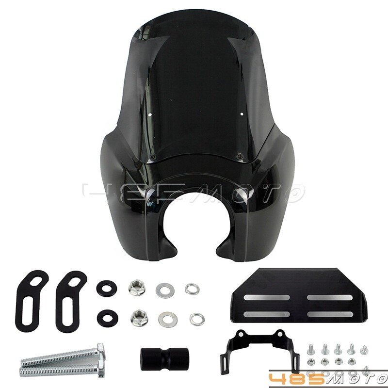 Headlight Fairing w/ Windshield Kit For Harley Low Rider S FXLRS 117 2020-2024
