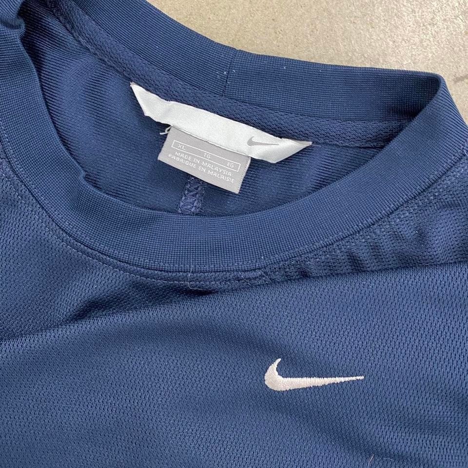 Vintage Y2K Nike Grey Tag Athletic Tee Shirt Size XL