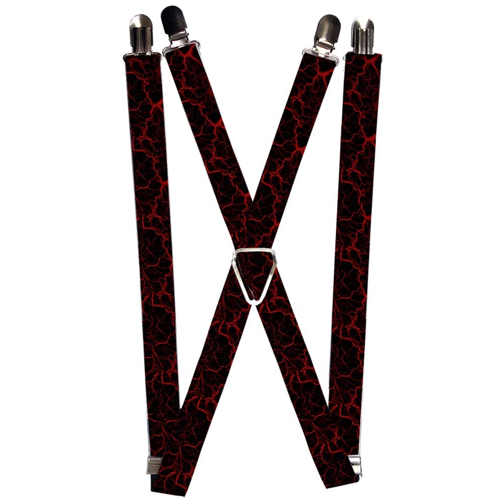 `Suspenders - 1.0`` - Marble Black/Red` ACC NEWAnother great item from Rarewaves USA | Free delivery!