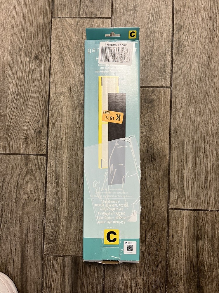 Germ Guardian HEPA Filter Size C Fits AC5000, AC5200, AC5300 Model No. FLT5000