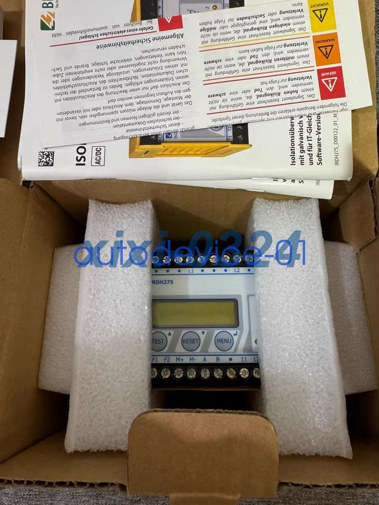 1PCS NEW BENDER IRDH275-435 Insulation monitoring module DHL/FedEx