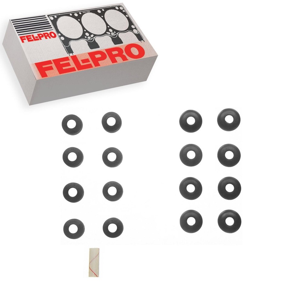 Fel-Pro Eng Valve Stem Oil Seal Set Intake and Exhaust For 1981-1989 Dodge W250