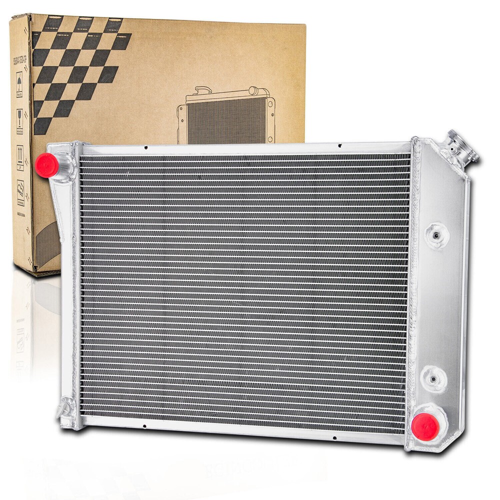 4 Rows Aluminum Radiator Fits 1973-1974 Chevrolet Nova 5.0L 5.7L AT US Stock