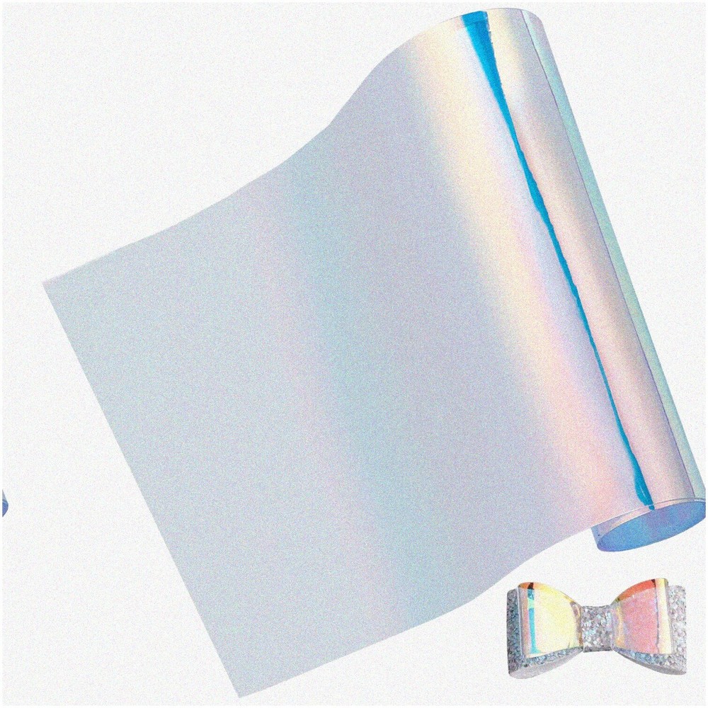Rainbow Opal Holographic Vinyl Film for Customizing Shoes and Bags