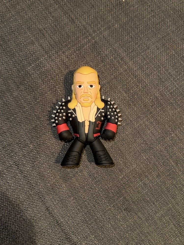 CHRIS JERICHO AEW Wave 1 Micro Brawlers Figure Pro Wrestling Crate WWE WCW NJPW