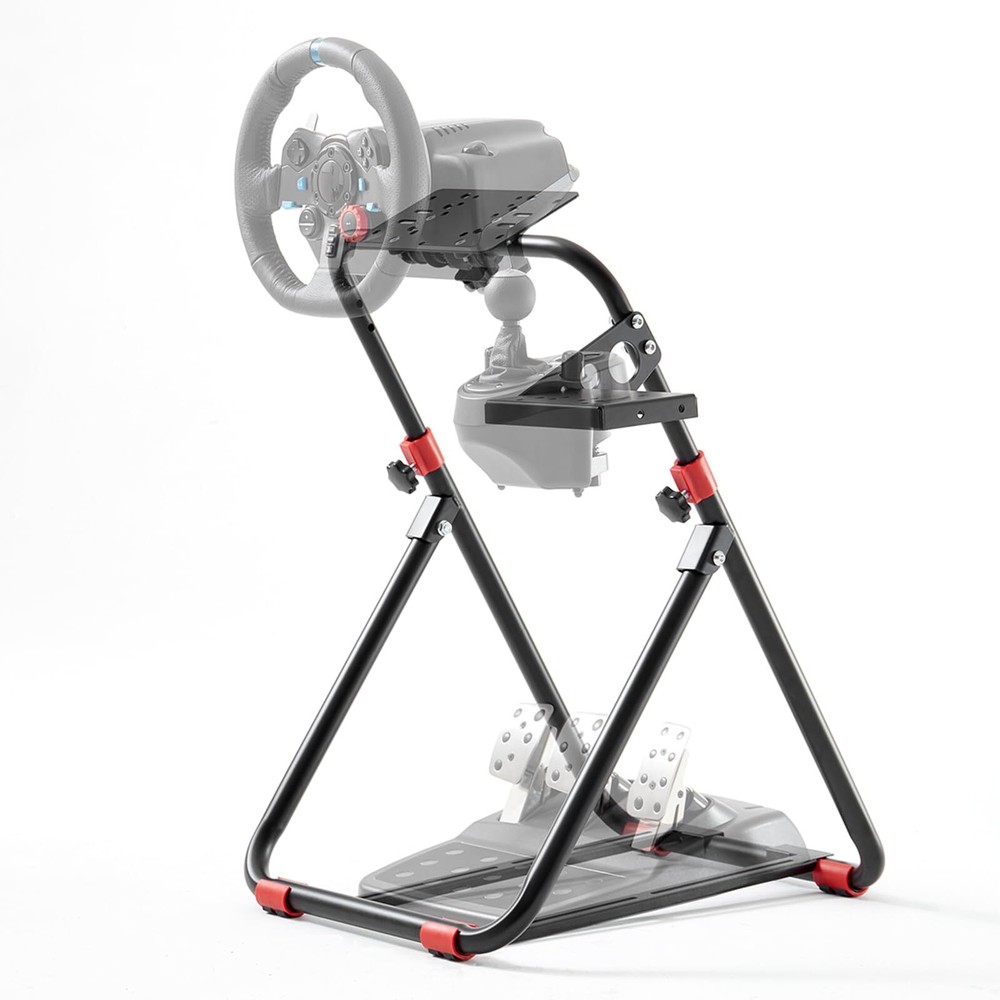 FLAONUSGT Racing Wheel Stand Racing Simulator Cockpit Steering Wheel Stand fo...
