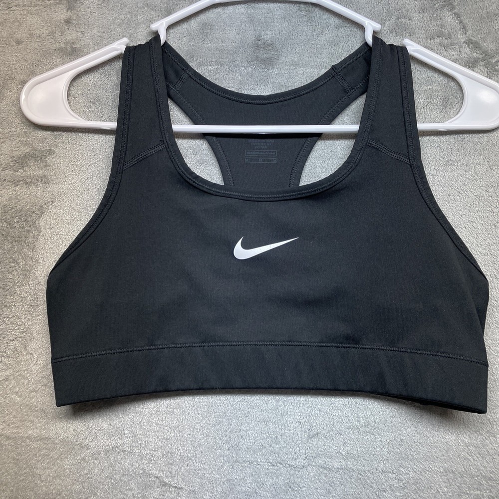 Nike Dri-FIT M Black Womens Sports Bra 375833-010