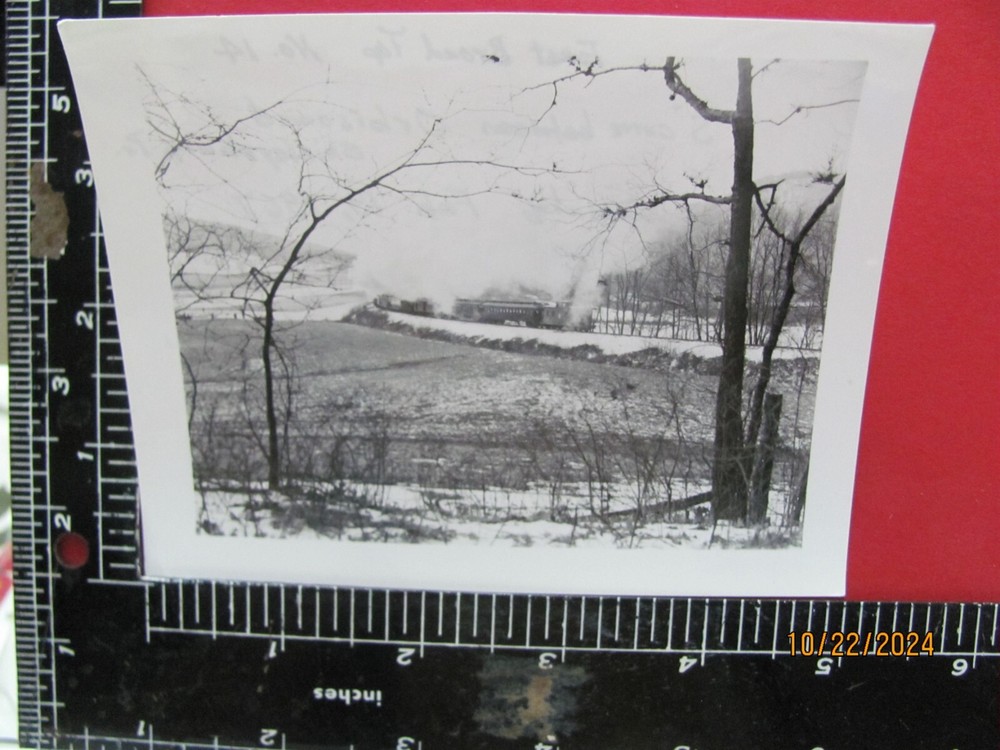 East Broad Top Locomotive #14 Trip Photo #3 @ S Curve Orbisomia Pa 1967