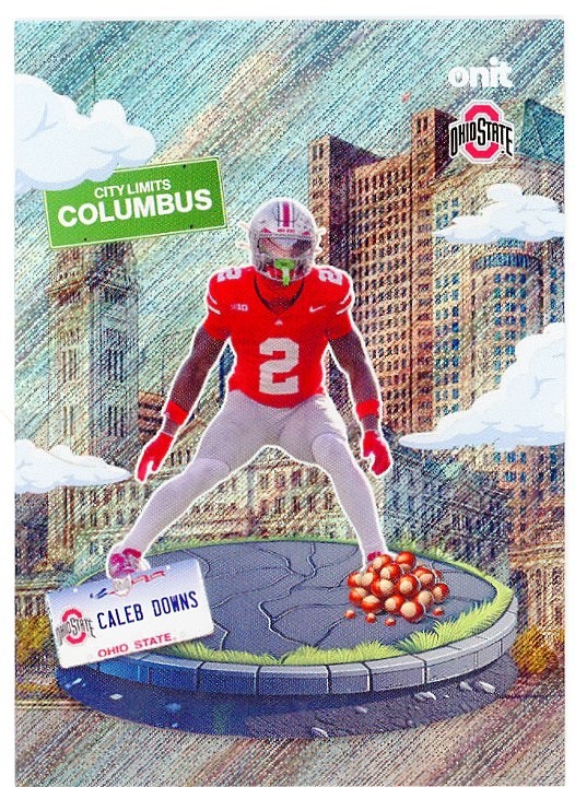2025 ONIT Ohio State - Caleb Downs - City Limits Day Shimmer #CL-3 (RC) SP