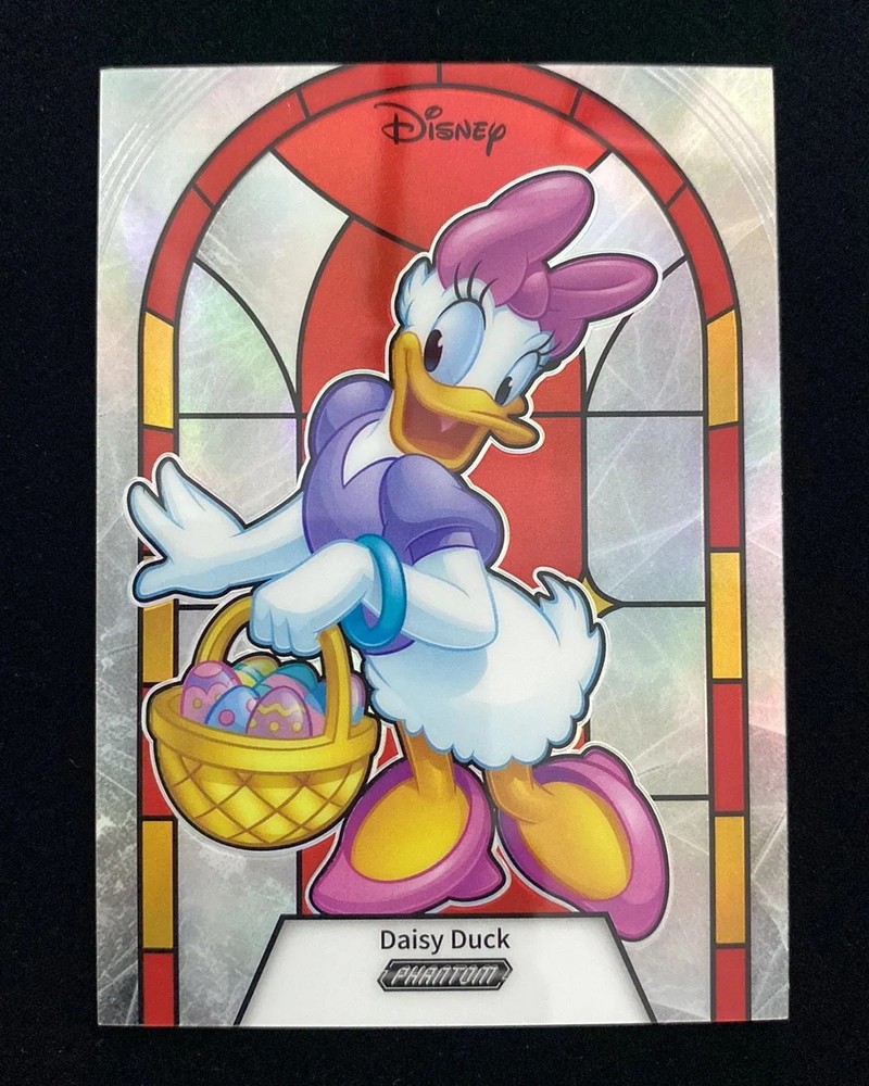 2025 Kakawow Phantom Disney Stained Glass Red #PD-GLR-04 Daisy Duck 60/75 N11
