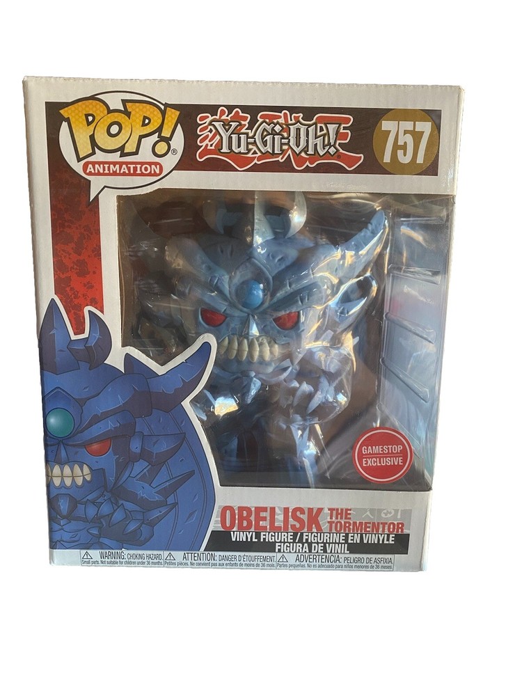 POP! Funko Yu-Gi-Oh! Obelisk the Tormentor GameStop Exclusive #757 Anime Figure