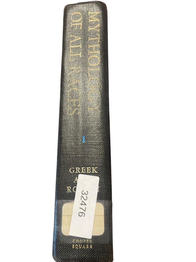 The Mythology of All Races Greek and Roman William Sherwood Fox 1964 Cooper
