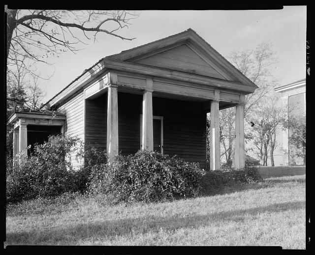 Photo:Howardsville Virginia Monticola House Porch Columns 1935