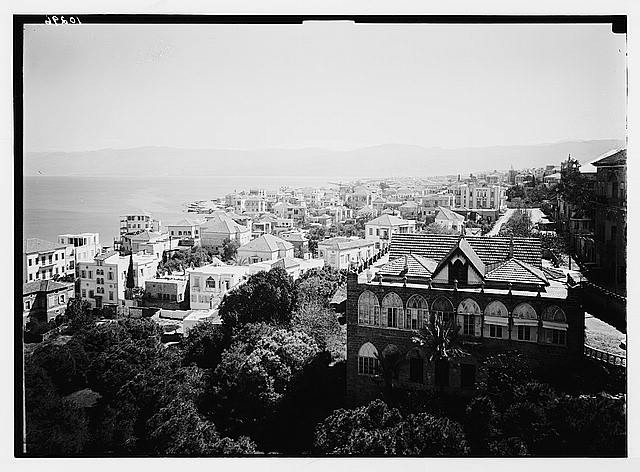 View of Beirut,Lebanon,Middle East,American Colony Photo Dept,1934-1939