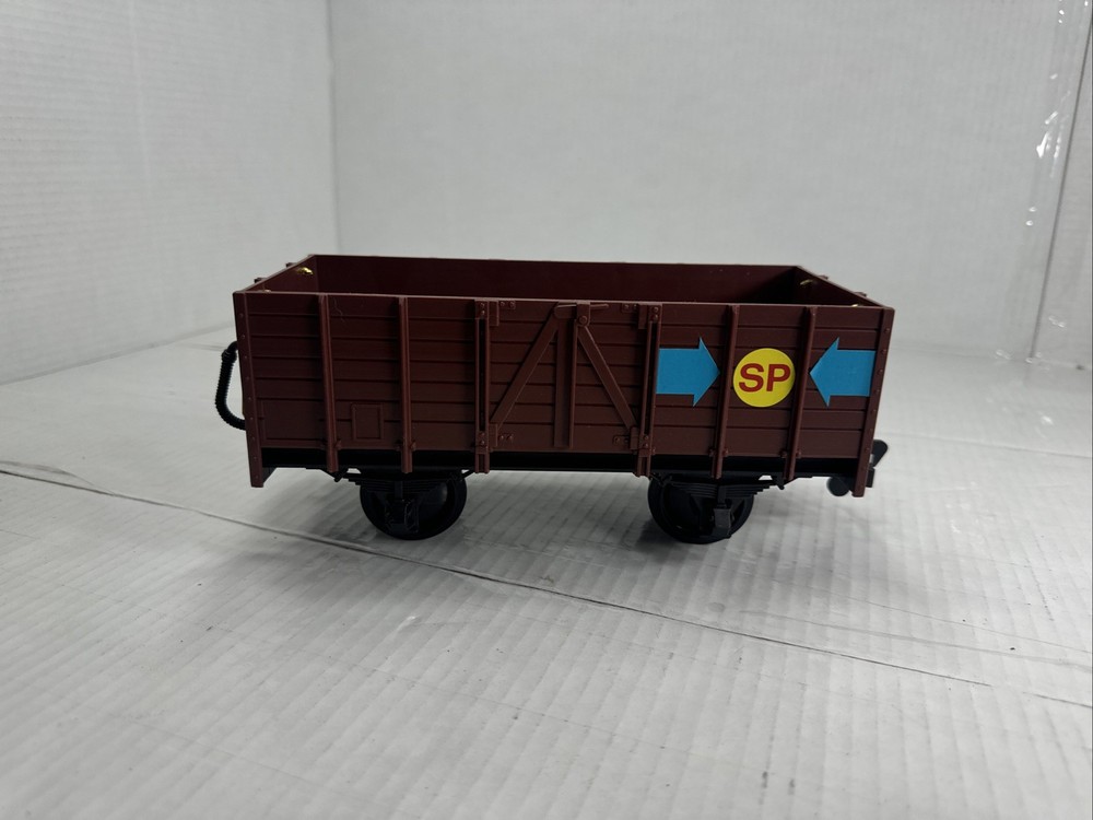 Ez-tech G Scale Sp Gondola Freight Car For Train Sent Layout