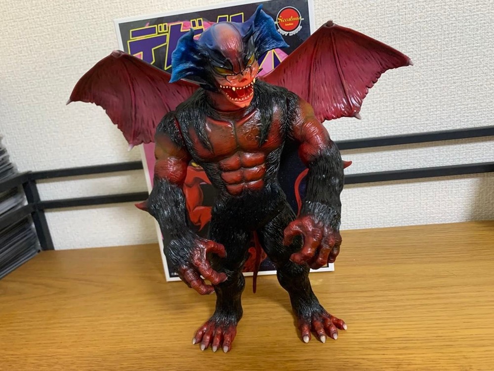 MEDICOM TOY Devilman Retro Design Soft Vinyl Figure Xion Box Art From Japan