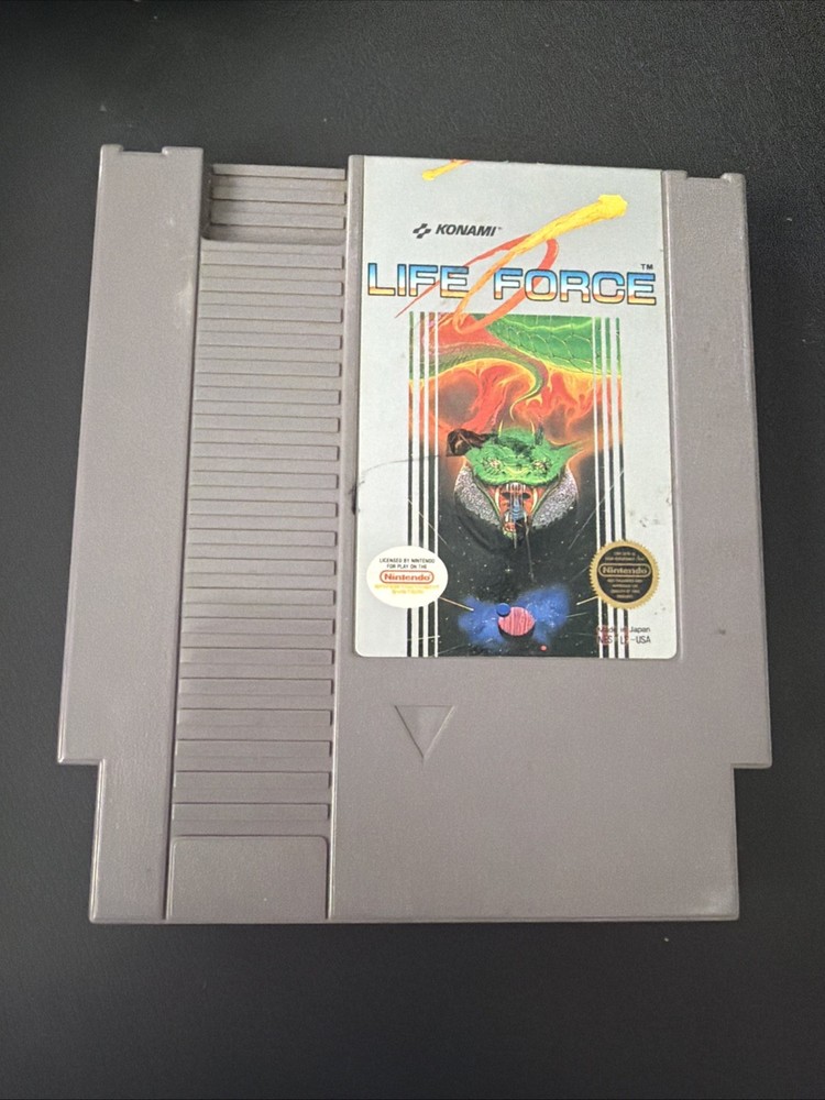 Life Force Nintendo NES Konami Cartridge Only Tested