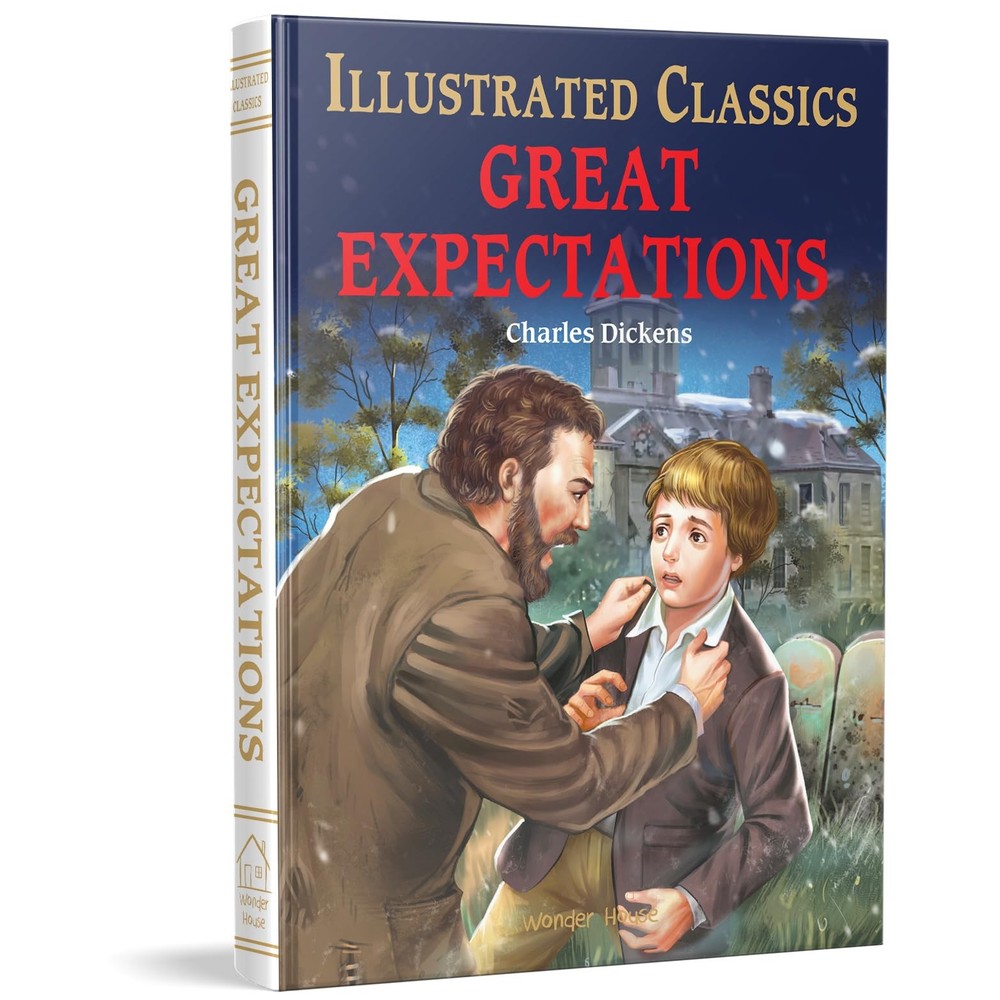 Great Expectations : Illustrated Abridged Children Classic English Novel Grey