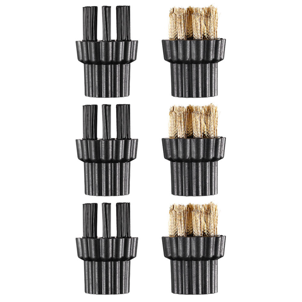 6pc Multi-function Crevice Cleaning Brush Heads for Machines