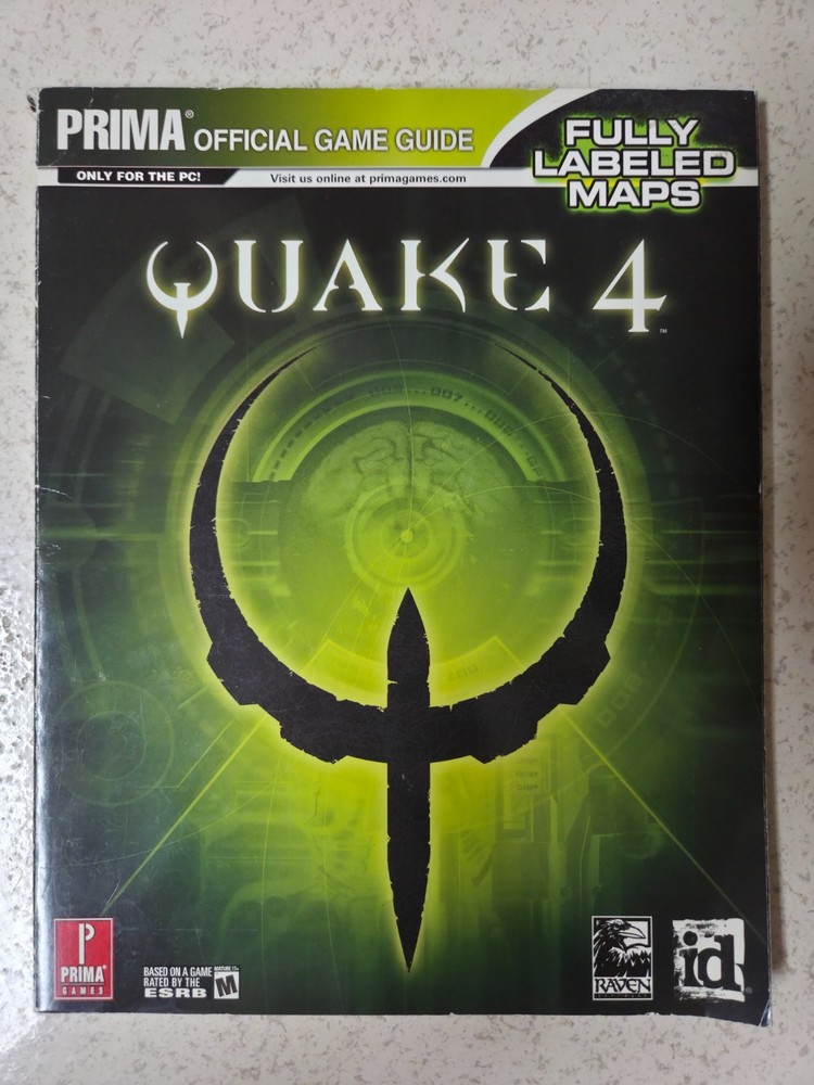 Quake 4 For Pc Prima Games Official Game Guide Very Rare!