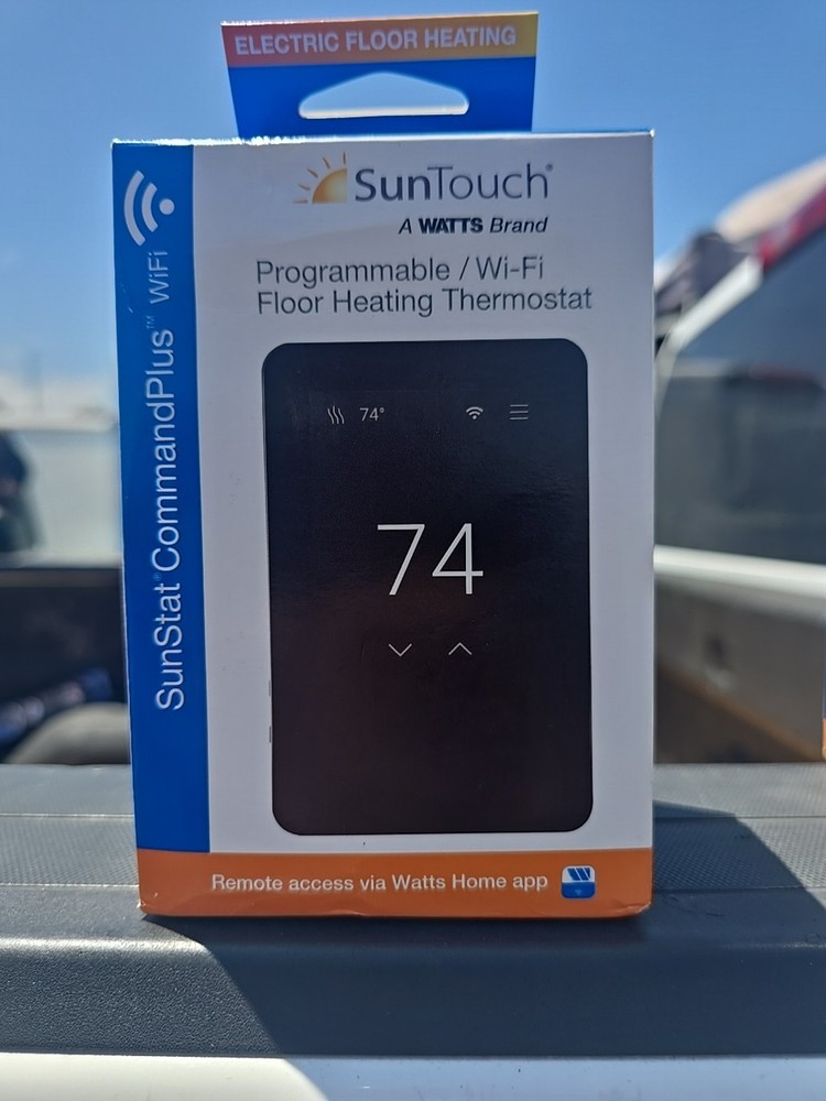 SunTouch SunStat CommandPlus Touchscreen Programmable Smart Wi-Fi Thermostat