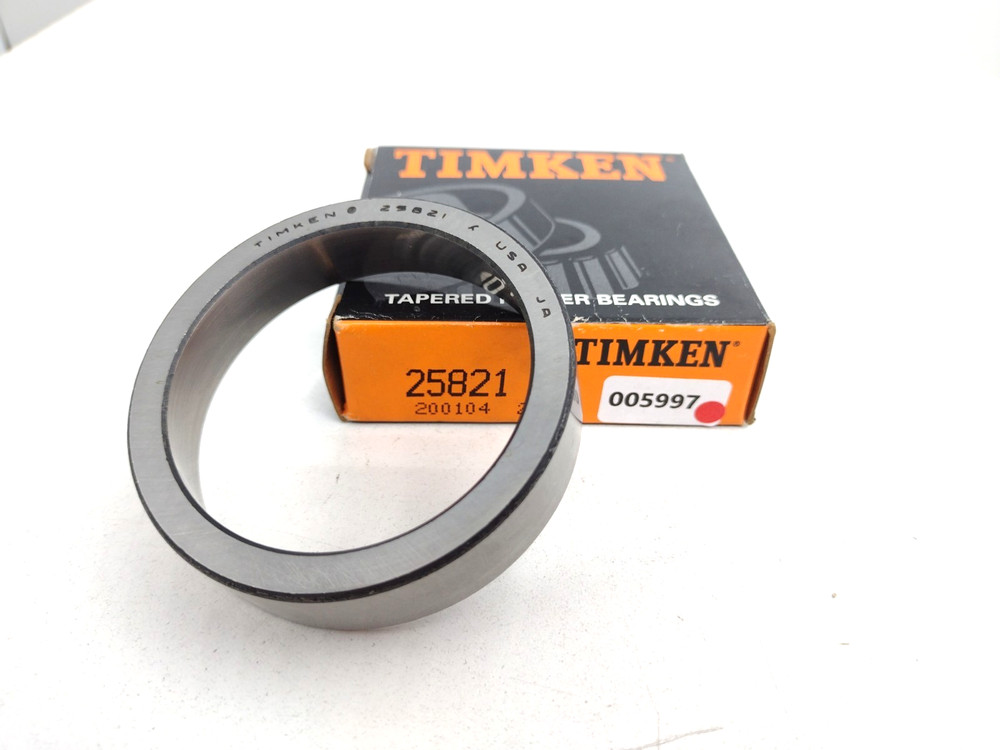 *** Timken 25821 Tapered Roller Bearing Cup 2.8750 inch OD