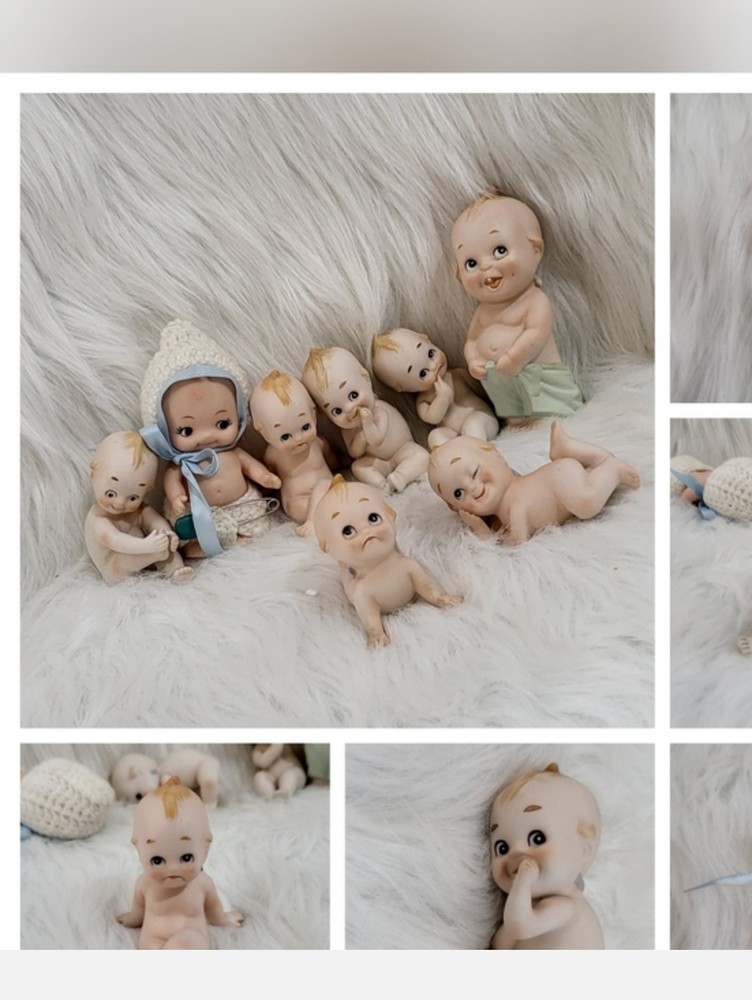 Lot Of 8 Kewpie Dolls, 6 x 3