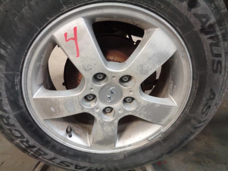 Wheel 16x6-1/2 Alloy 5 Spoke Without Fits 05-09 TUCSON 1643376