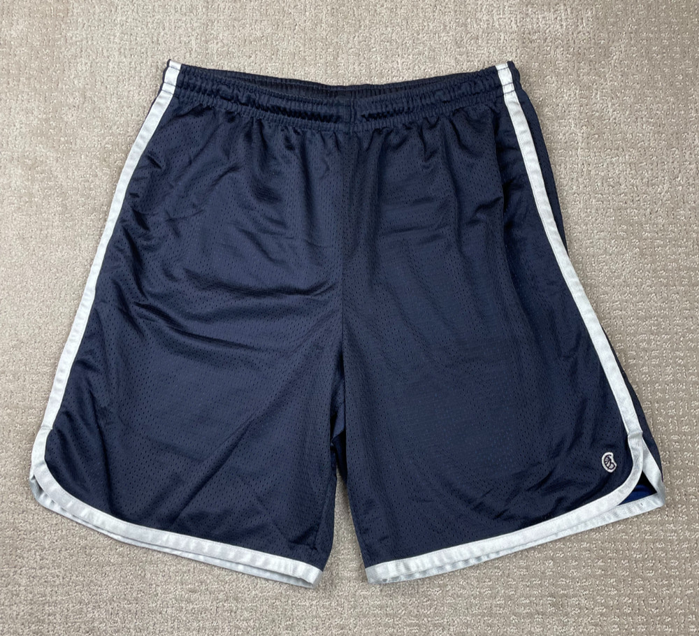 Champion Todd Snyder Shorts Men L Navy Blue Mesh Basketball Athletic Running Man
