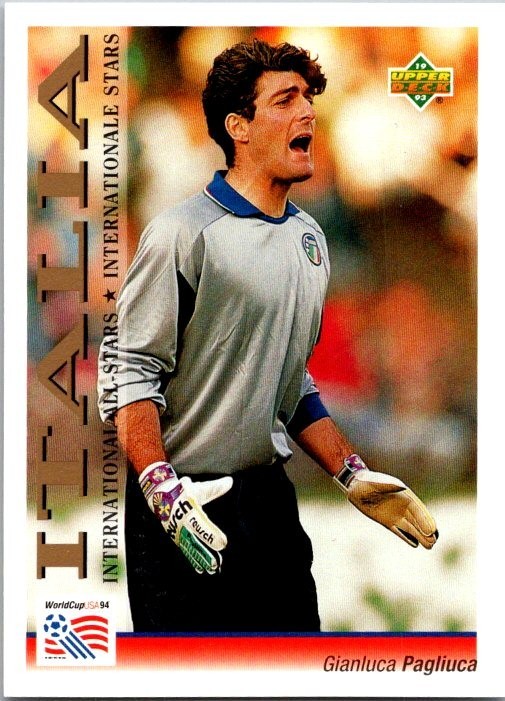 1993 Upper Deck World Cup Preview English/German - Gianluca Pagliuca