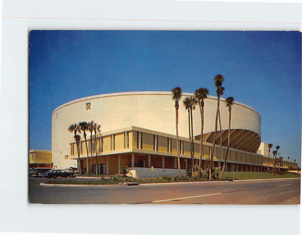 Postcard Bayfront Center Auditorium St. Petersburg Florida USA