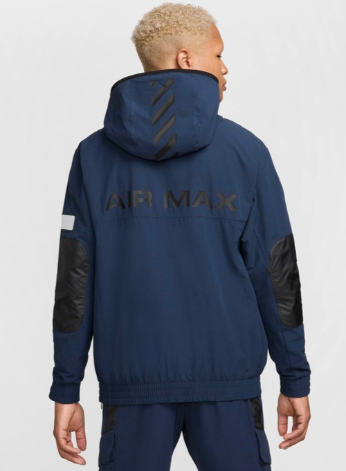 Nike Air Max Woven Jacket Navy/Black-ALL SIZES-New-100% Genuine-RRP £125