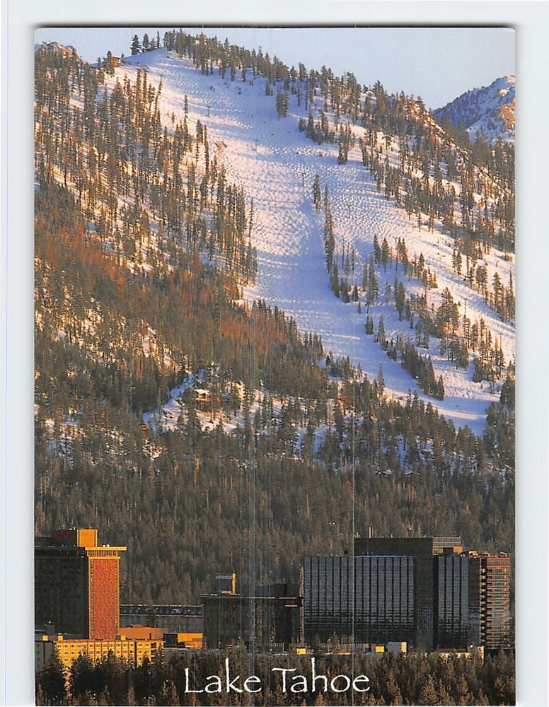 Postcard Heavenly Ski Area Lake Tahoe USA