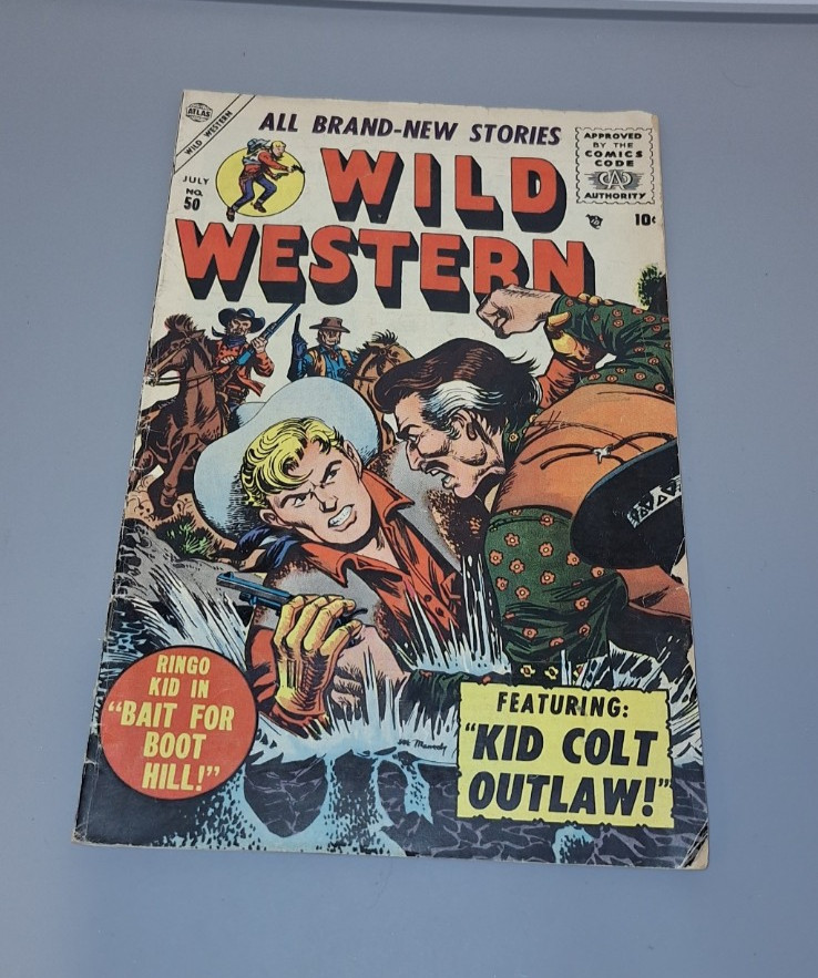 Wild Western #50 ATLAS MARVEL COMICS 1956