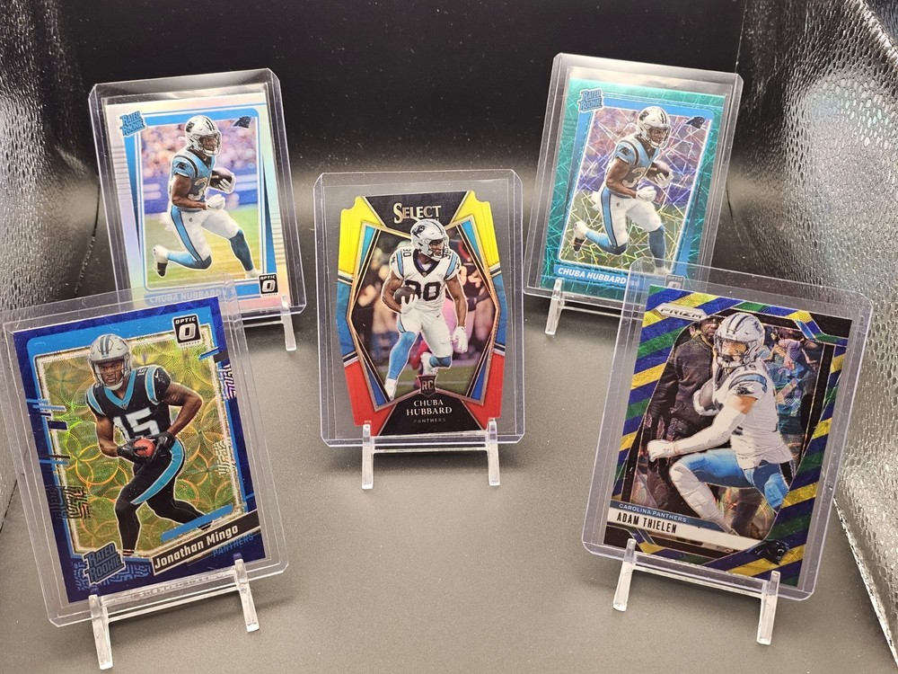 Carolina Panthers 20 Card Lot. Prizms, Inserts, Parallels, & RCs. 🔥 Team Lot