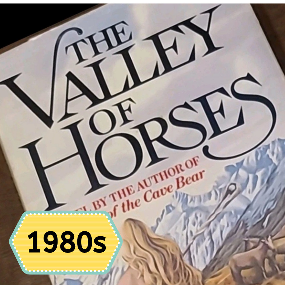 VINTAGE The Valley of Horses Jean M Auel HB Earth’s Children Novel 1982