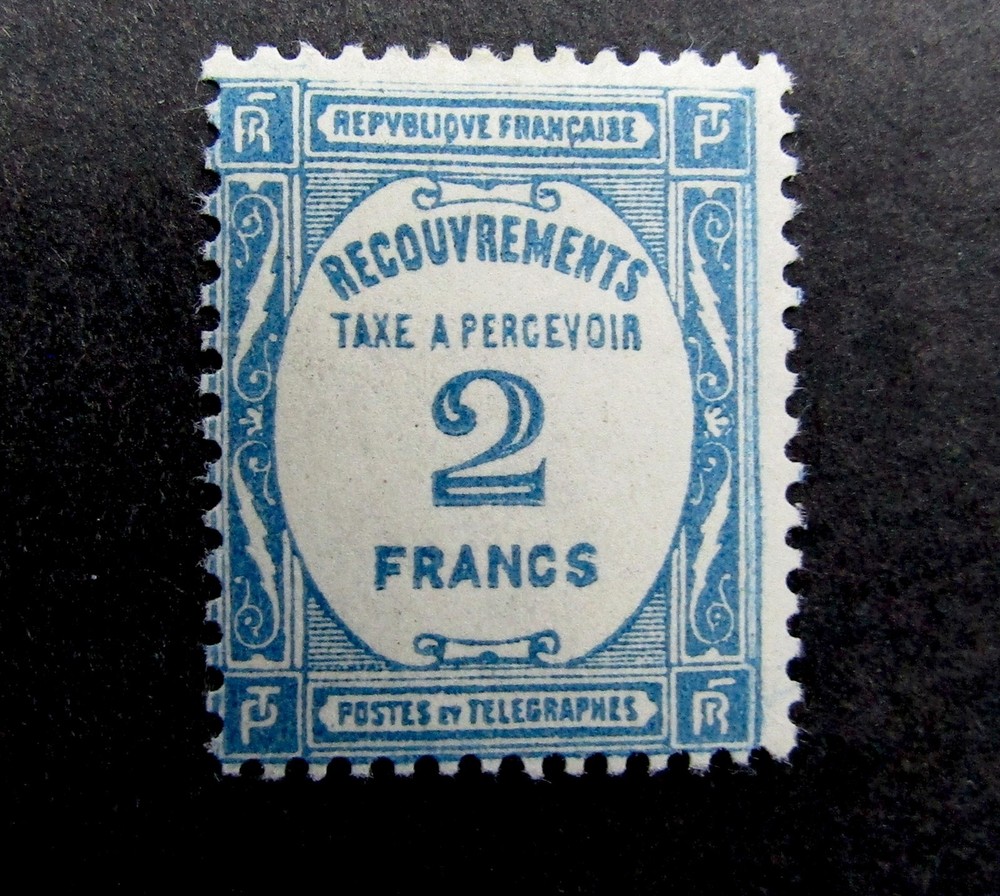 nystamps France Stamp # J64 Mint OG H $90 Y22y3254